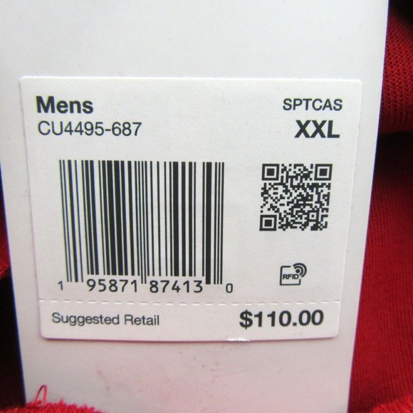 Nike Sportswear Tech Fleece Jogger Pants Men's Size XXL Gym Red NEW - Picture 11 of 12